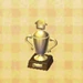 Gold HHA trophy in New Leaf