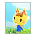 Le poster de Cathie dans Animal Crossing: New Horizons