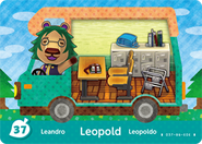 Leopold's amiibo card
