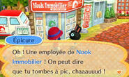 Épicure dans Happy Home Designer.