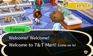 Entering T&T Mart for the first time.