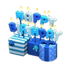 NH-Furniture-Birthday candles (blue)