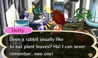 Dotty in New Leaf.