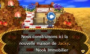 La maison de Jacky en construction