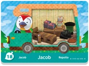 La carte amiibo de Jacob