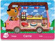 La carte Amiibo de Kanga