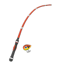 Red Fish Fishing Rod