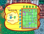 La maison de Chulin indiquée sur le plan de la ville