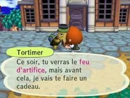 Feux.jpg (11 kio) Tortimer annonçant au joueur les feux d'artifice dans Let's Go to the City