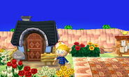 L'extérieur de la maison de Bébert dans New Leaf