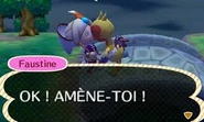 Faustine en colère