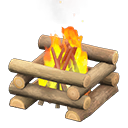 Bonfire as it appears in the player's storage