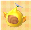 Yellow pikmin hat cropped