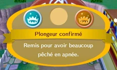 Le badge argent