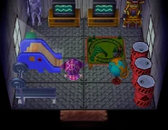 La maison de Maréchal dans Animal Crossing