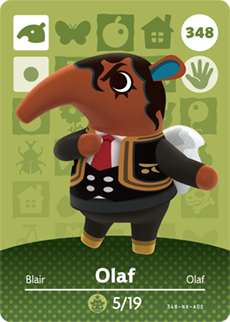 animal crossing olaf personality