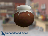 Le pot marron dans Nintendogs