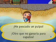 Pescando un Pulpo en City Folk/Let's Go To The City