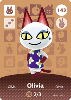 animal crossing new leaf olivia