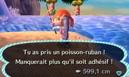 Pêche du poisson-ruban dans New Leaf