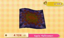 Tapis halloween