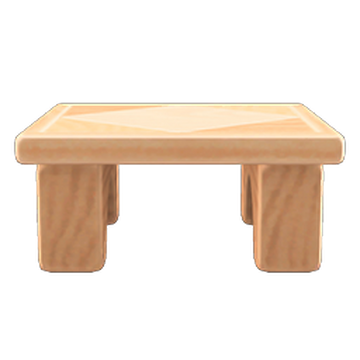 Animal crossing wooden block chair hot sale