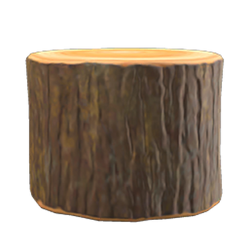 Log stool on sale