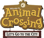 Logo de Animal Crossing Let's Go to the City