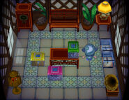 La maison de Choco dans Animal Crossing