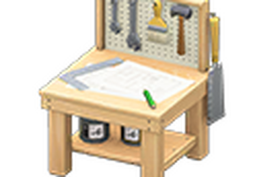 Wooden block chair Animal Crossing Wiki Fandom