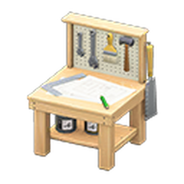 Animal crossing ironwood chair sale