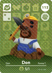 Amiibo 112 Don Resetti