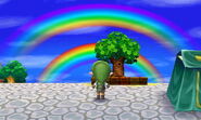 A double rainbow in New Leaf