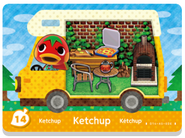 La carte amiibo de Ketchup