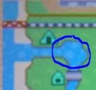 The pond on the map in New Leaf