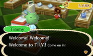 Entering T.I.Y. for the first time without the Grand Opening text.