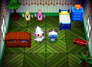 La maison de Mistigri dans Animal Crossing