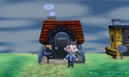 La maison de Dalma vue de l'extérieur dans New Leaf