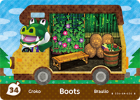 Boots' amiibo card