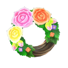 NH-Furniture-Fancy rose wreath