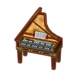 Upright piano acpc top