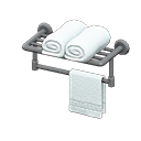 Animal crossing bathroom towel rack hotsell