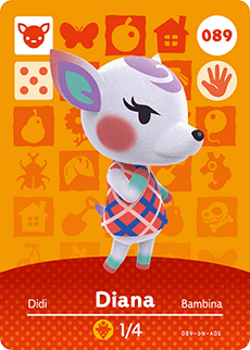 Carte amiibo animal crossing bonno 178