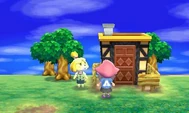La maison d'Herbert vue de l'extérieur dans New Leaf