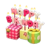 NH-Furniture-Birthday candles (pink)
