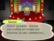 Senseï démarrant le spectacle dans Let's Go to the City