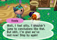 Meeting Vesta