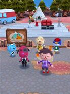 Filbert at Cherry's invitation to the campsite.