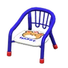 NH-Furniture-Baby chair (blue) (bear)