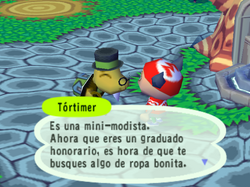 Tórtimer entregándote la Mini-Modista